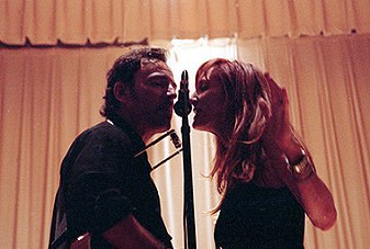 Bruce Springsteen and Patti Scialfa-Studio rehearsal