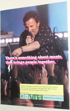 Bruce Springsteen-MTV Video Music Awards Ad