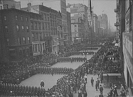 Police Parade-New York City-1903