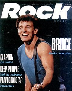 Bruce Springsteen-1985 ROCK Magazine