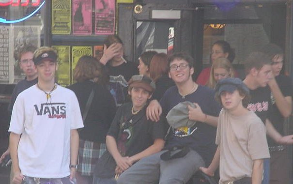 Chick Peas-Theatre of Living Arts-October 6, 2002-Justin-Ryan-Owen-Matt