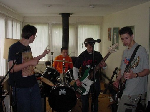 Chick Peas-2000 Rehearsal