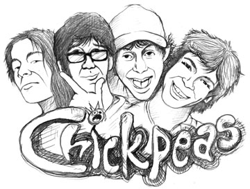Chick Peas-Artwork by Fred Loeffler