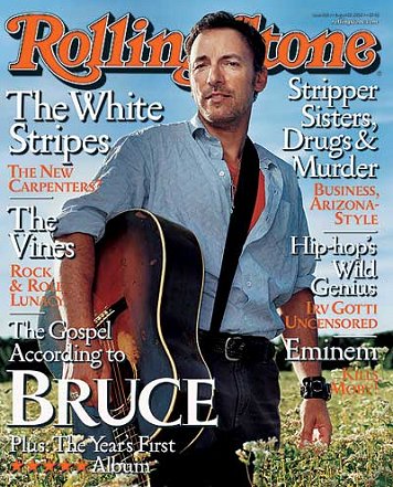 Bruce Springsteen-2002-Rolling Stone Mag 8-22-02 Issue