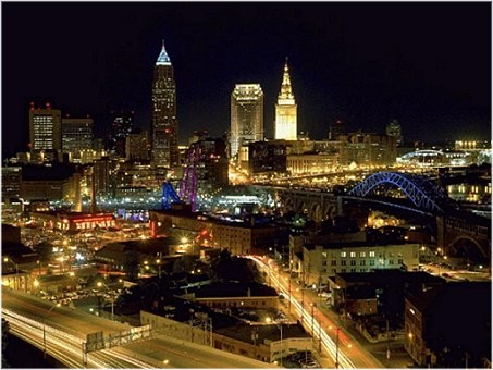 Cleveland Ohio Skyline